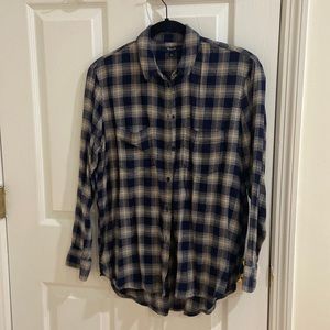 Madewell plaid shirt